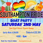 southampton pride boat party 2020