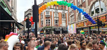 Cover London Pride, Soho, 2019 