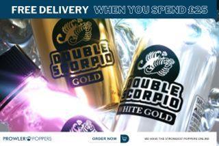 Huge savings on Poppers | FREE Delivery when you spend £25