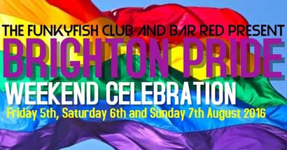 Brighton Pride Weekend Celebration 2016