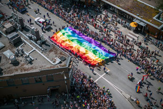 san francisco gay pride parade location