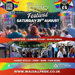 pic of walsall pride 2026