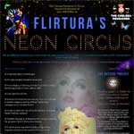 flirtura presents the neon circus 2019