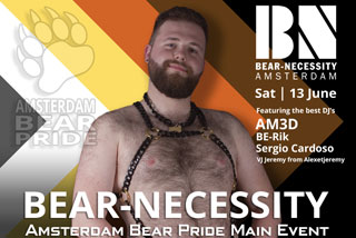 Bear-Necessity-Amsterdam Bear Pride 2026