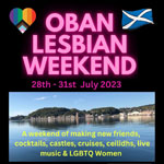 oban lesbian weekend 2023