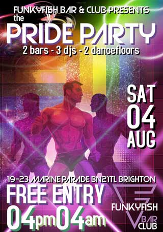 Pride @ FunkyFish Bar & Club 2018