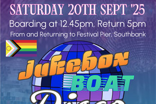 Jukebox Boat Disco River Themes 2025