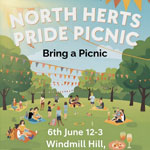 pic of north herts pride picnic 2026