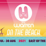 warren on the beach 2021
