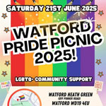 watford pride picnic 2025