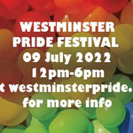 westminster pride 2022
