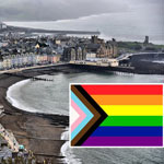 pic of pride in aberystwyth 2026