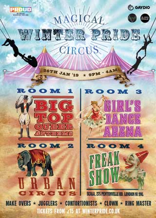 Winter Pride - Magical Circus 2019