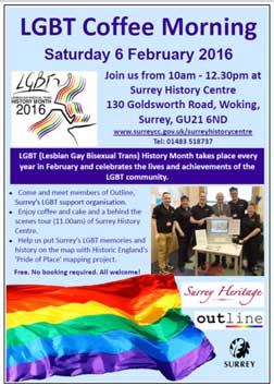 Drop-in LGBT coffee morning 2016