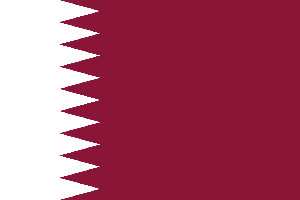 Qatar flag