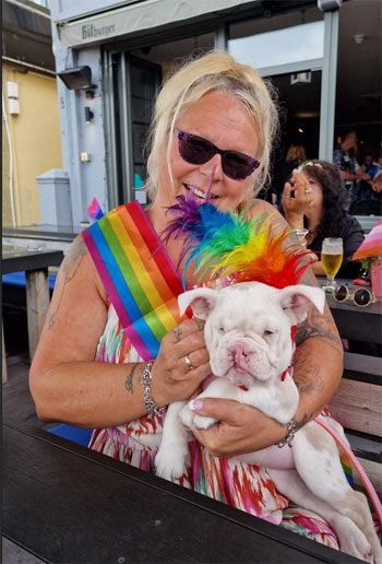 Bunny at Worthing Pride