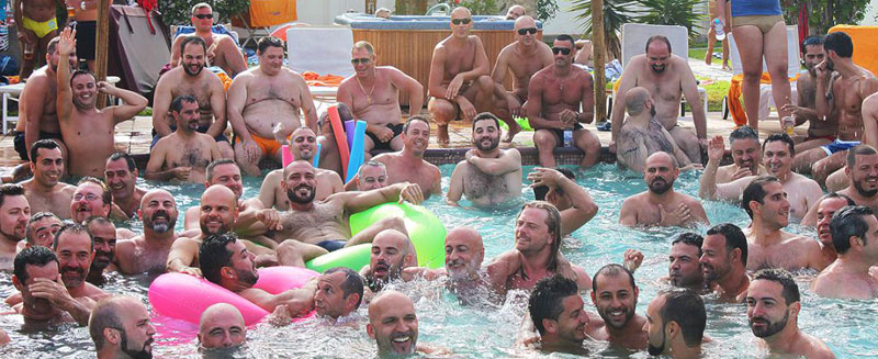 maspalomas bear pool party