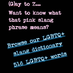 LGBTQ+ slang dictionary
