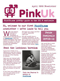 News from PinkUk - Prides, Beat the lockdown boredom and more