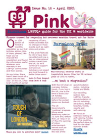 Latest news from PinkUk - our newsletter for April 2021