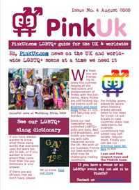 News from PinkUk - our PinkUk new newsletter for August 2020