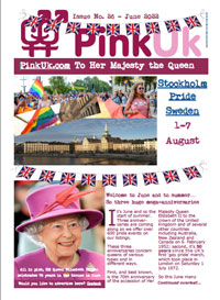June 2022: Congrats to HM the Queen, Stockholm Pride, Stonewall uprising, Bristol Pride and more