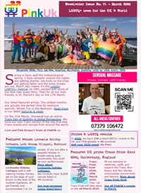 PinkUk's March's Newsletter