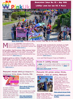 PinkUk's May's Newsletter, IDHOBIT & Students