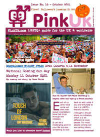 Latest news from PinkUk - our newsletter for October 2021