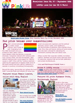 PinkUk's September's Newsletter; Has pride become over commercialised