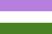 Genderqueer flag