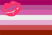 Lipstick Lesbian original flag