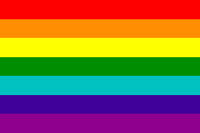 gay Seven stripe flag