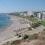 faliraki beach kallithea