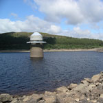 toilets bottom of reservoir(afon trynwyern) a4212 capel celyn
