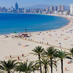 levante beach benidorm